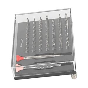 watch screwdrivers kit, mt‑3902 watch screwdriver set 56pcs screwdriver bit professional watch repair tool kit for eyeglasses watches electronics computer repair tools