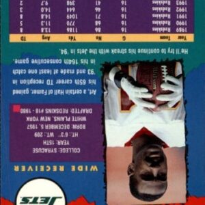 1994 Score #259 Art Monk NFL Football Trading Card