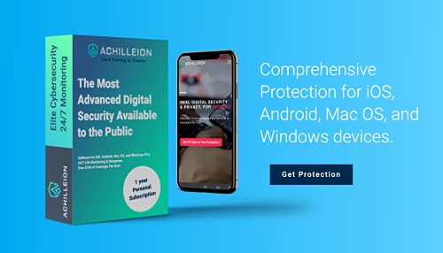 Achilleion Personal Cybersecurity 1YR Subscription