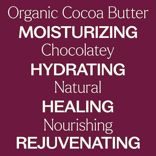 Plant Therapy Organic Cocoa Butter Raw, Unrefined USDA Certified, 16 oz Jar For Body, Face & Hair 100% Pure, Natural Moisturizer For Dry, Cracked Skin, Best for DIY Beauty Products