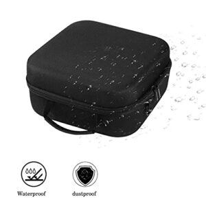 AiliveSun [Face respirator case] Hard Protective Travel Case for 3M Full Facepiece Reusable 6700 6800 6900 [Black]