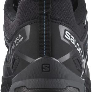 Salomon X Ultra Pioneer Climasalomon Waterproof Hiking Shoes for Men Climbing, Black/Magnet/Bluesteel, 9.5