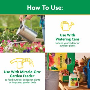 Miracle-Gro Water Soluble All Purpose Plant Food, 24-8-16, Instantly Fertilizes Plants, Waterproof Bag - 5.5 lb., 2-Pack