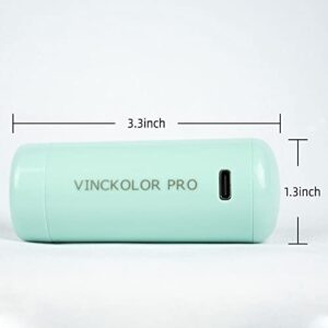 VINCKOLOR Pro Digital Pocket Colorimeter, Magnetic Design of Calibration Cover, Easy to Use Paint Plastic Color Difference Detection Tool