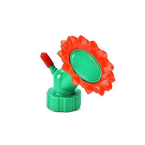 IKAAR Bottle Cap Sprinkler Dual Head Bottle Watering Spout Bonsai Watering Can for Indoor Seedlings Plant, Garden Tool