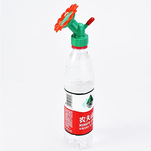 IKAAR Bottle Cap Sprinkler Dual Head Bottle Watering Spout Bonsai Watering Can for Indoor Seedlings Plant, Garden Tool