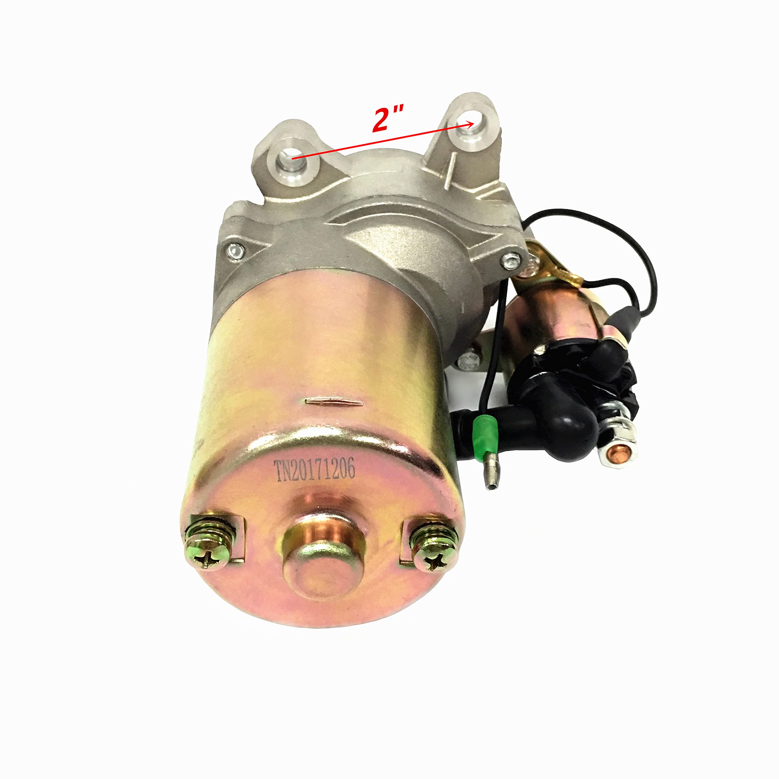 Electric Starter Motor for Upgrading Harbor Freight Predator 212CC 6.5HP Gas Engine