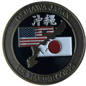 united states marine corps usmc semper fi okinawa japan challenge coin