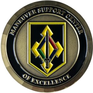 United States Army USA Fort Leonard Wood Missouri Maneuver Support Center Challenge Coin