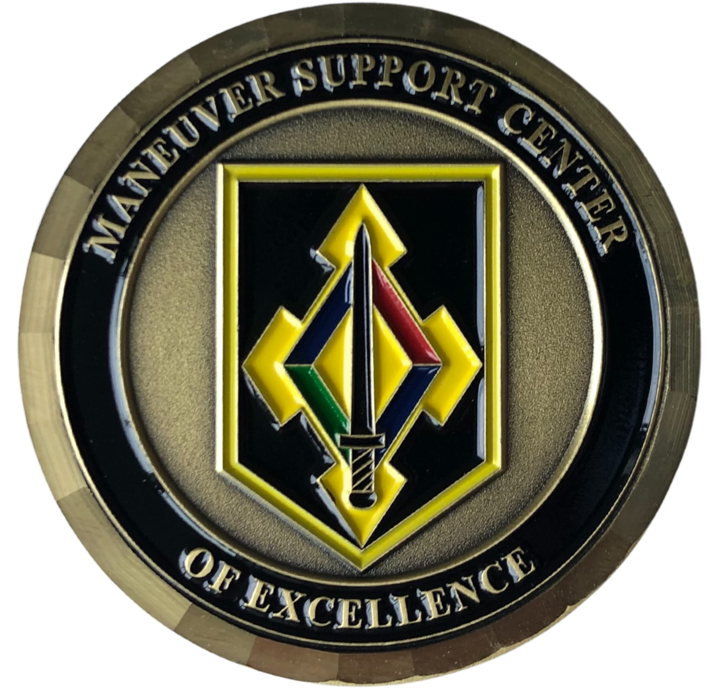 United States Army USA Fort Leonard Wood Missouri Maneuver Support Center Challenge Coin