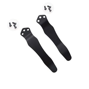 nc haisda 2pcs pocket knife clip portable diy deep carry practical waist accessories solid back durable tool (b)