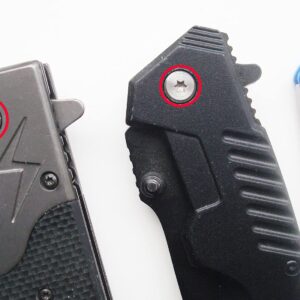NC HAISDA 10 pcs EDC Knives Handle Pivot Pin Screw Survival Knife Rivets Pocket Folding Knife Shaft Fasteners 15mm