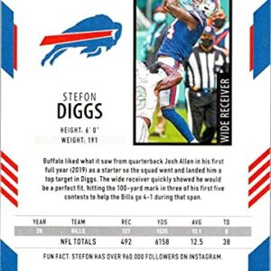 Football NFL 2021 Score #21 Stefon Diggs NM Near Mint Bills