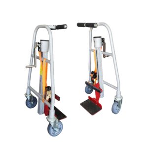 manual furniture mover (set of 2), 1100 lb. cap, aluminum, 12" lift height, machinery mover