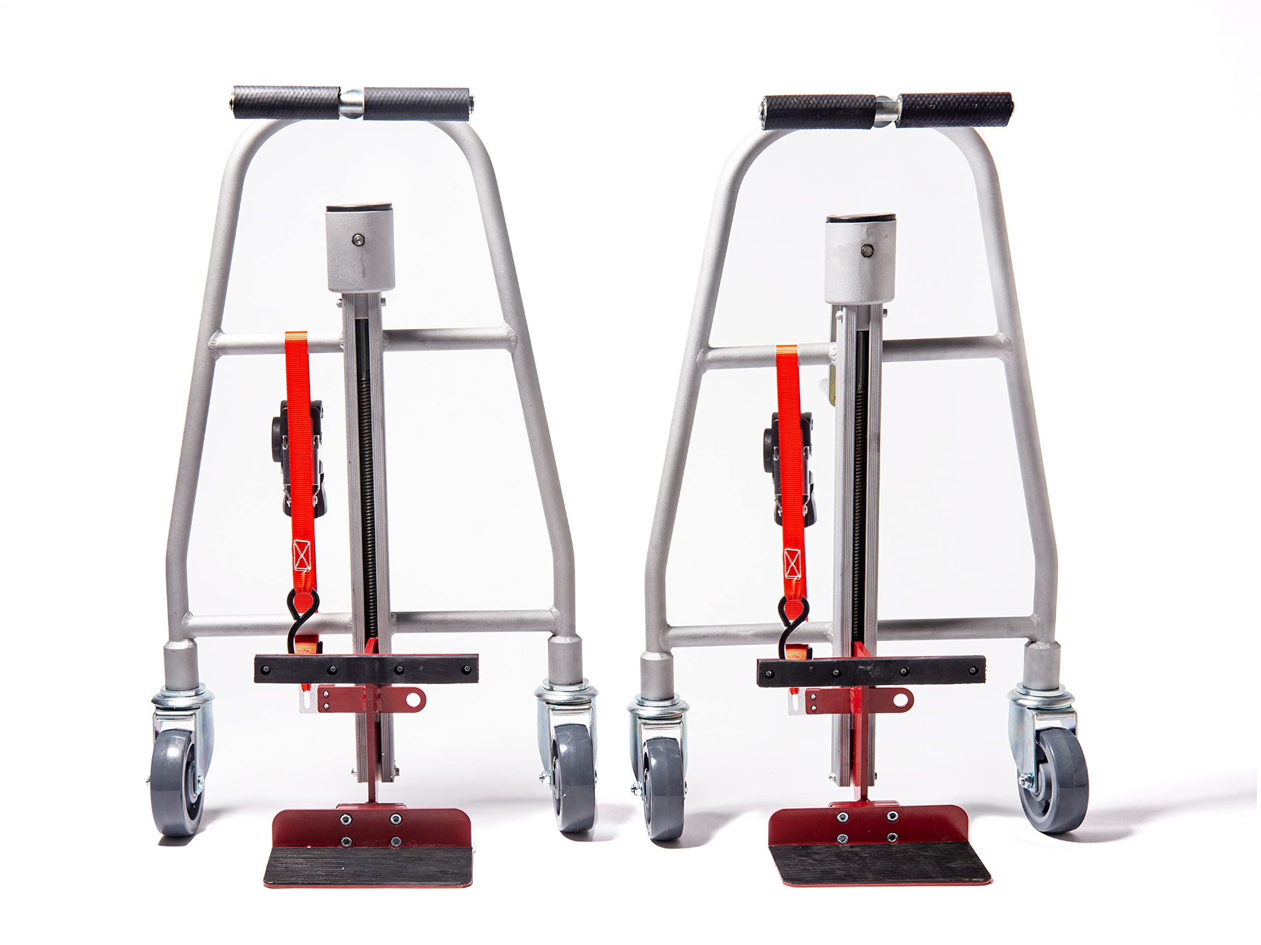 Manual Furniture Mover (Set of 2), 1100 lb. Cap, Aluminum, 12" Lift Height, Machinery Mover