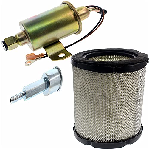 Masnln 149-2457 fuel filter & 149-2311 Fuel Pump for Onan Cummins Generator 4000 4KW Microlite MicroQuiet with 1403280 Air Filter