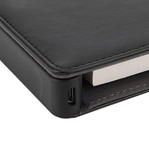 Notebook, High‑quality Plastic + Artificial Leather Diary Notebook for Notebook