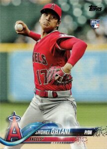 2018 topps update baseball #us1 shohei ohtani rookie card