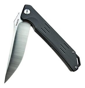 vortek fulltilt edc folding pocket knife: everyday carry, 8cr13mov blade, ball bearing pivot, liner lock, fast smooth tough reliable