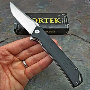 VORTEK FullTILT EDC Folding Pocket Knife: Everyday Carry, 8Cr13MoV Blade, Ball Bearing Pivot, Liner Lock, Fast Smooth Tough Reliable