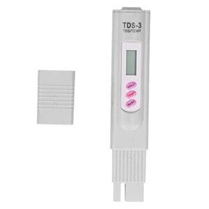 01 tds meter, lcd digital water test meter 1ppm resolution 5 minutes automatic shutdown 3 measurement modes for drinking water for aquarium swimming pool