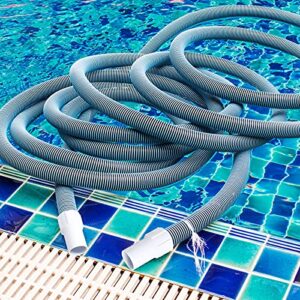 1-1/2 Inch Pool Vacuum Hose Cuff Swimming Pool Replacement Cuff Vacuum Hose Threaded Cuff Pool Cleaning Tools Accessories for Spiral Wound Vacuum Hose Repair Hose Ends Connect Vacuum Head (4 Pieces)