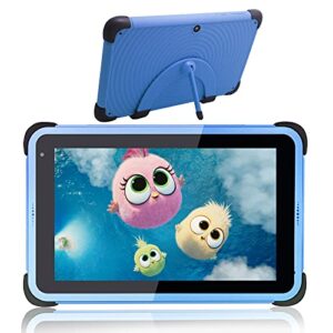 8 inch kids tablet android 11.0 tablets for kids,ax wifi 6,1280x800 ips hd display,2gb ram 32gb rom toddlers tablet with parental control,5+8mp camera,wifi,with kids-tablet case and stand (blue)
