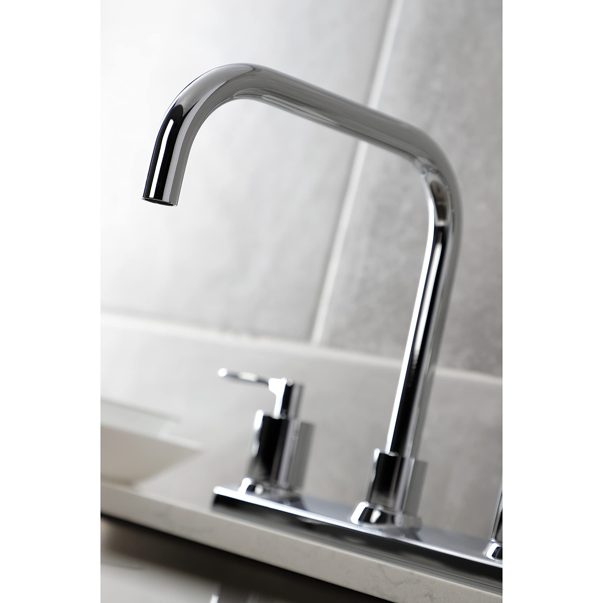 Kingston Brass FB2141SVL Serena 8" Centerset Kitchen Faucet, Polished Chrome