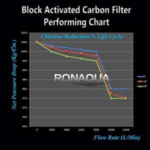 Big CTO Carbon Block Water Filters 4.5" x 10" Whole House Cartridges WELL-MATCHED with CBC Series, WFHDC8001, EP and EPM Series (2 Pack)