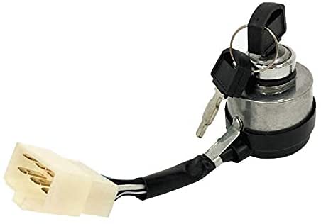 Ignition Key Switch for Harbor Freight Predator & Lifan & Wen Power Pro & All Power America 10000 12000 Watts & Smarter Tools GP3500 GP4750 GP6500 GP7500 GP9500 GP9750 Electric Start Generator Engine