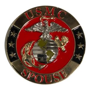 united states usmc marine spouse grateful appreciation challenge coin