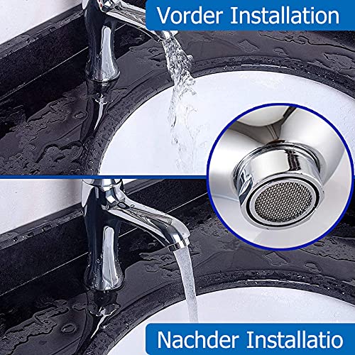 DOITOOL 1 Set faucet aerator tap aerator Kitchen Faucet Attachments bathroom faucet strainer kitchen faucet strainer sink accessories Bath Basin Faucet household small tools copper