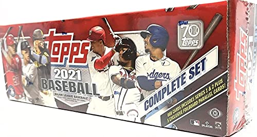 2021 Topps Complete Factory Hobby Box (660 Cards 5 Foilboard Cards)