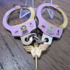 NYPD Detectives Wonder Woman Pink Handcuffs Challenge Coin