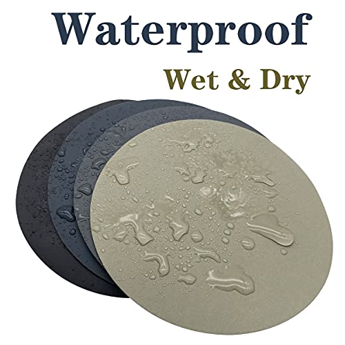 AutKerige 6 Inch Wet Dry Sandpaper, 40 PCS Assorted Grit Sanding Disc (1000/2000/3000/5000) with Premium Silicon Carbide, Hook and Loop Polish Sandpaper for Auto, Wood or Metal Polishing and Sanding