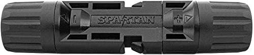 Spartan Power Solar Panel Connectors IP67 1000V 30A (Male & Female) - Connector for PV Solar Panels, 10 AWG - 14 AWG - Pack of 25