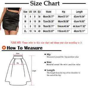 Bravetoshop Women High Waist Satin Mini Skirt Graphic Printed A-Line Skirt Y2K Bodycon Short Skirt E Girl Streetwear (Black,L)