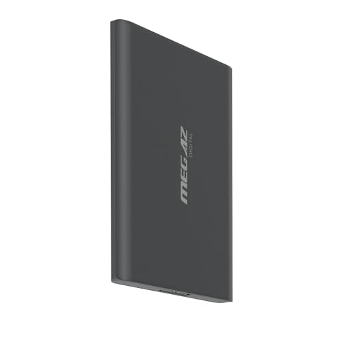 MEGAZ DIGITAL 500GB Portable External Hard Drive, HDD USB 3.0 Compatible for PC, Mac, Laptop, Chromebook, Grey