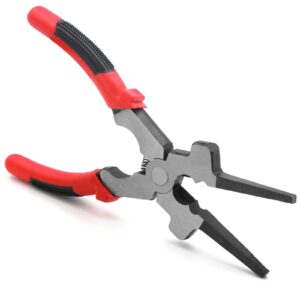 handook welding pliers, 8 inch inch anti-rust mig welding pliers for professional welding - reliable and durable