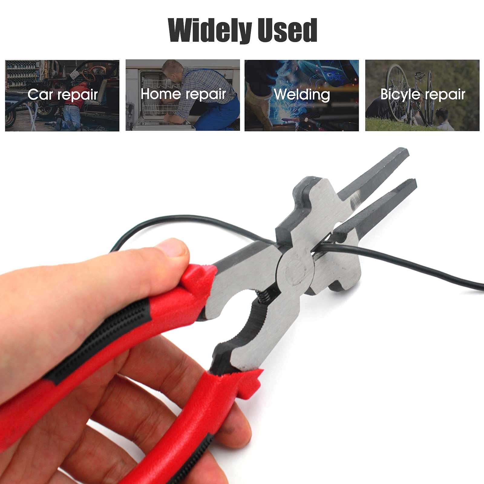 Handook Welding Pliers, 8 Inch Inch Anti-Rust MIG Welding Pliers for Professional Welding - Reliable and Durable