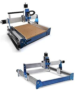 genmitsu cnc router machine proverxl 4030 xyz working area 400 x 300 x 110mm (15.7''x11.8''x4.3'')+ proverxl 4030 xy-axis extension kit upgraded accessories, expand from 4030 to 6060 (24”x 24”)