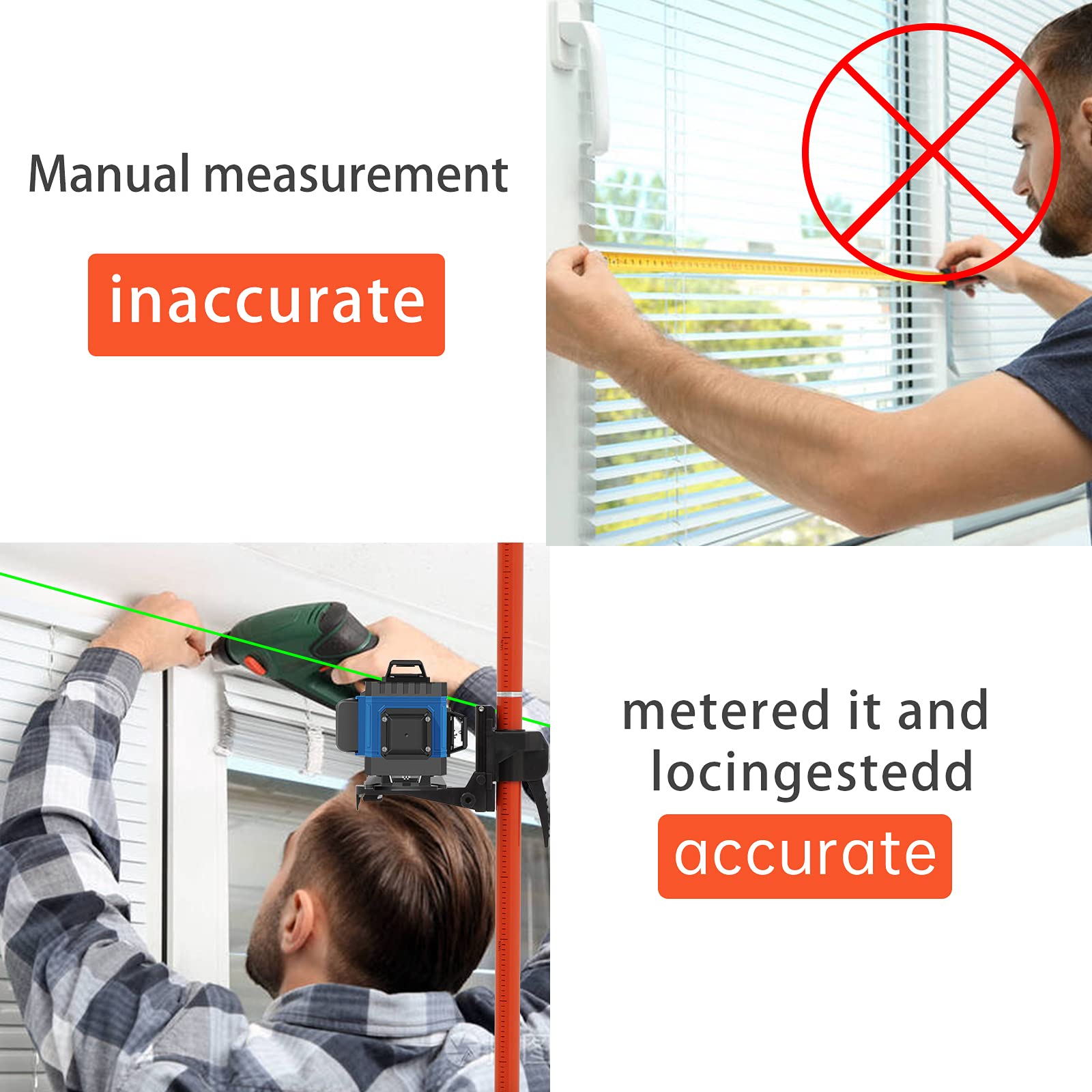 Laser Level Pole， Telescoping Tripod Pole 12FT/3.7M with Tripod Adjustable Mount 5/8''&1/4'' Thread for Bosch Dewalt Rotary and Line Rotary Lasers (MP2 Pole with Tripod)