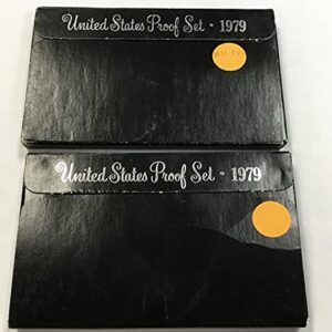 1979 S U.S. Mint Proof set, Type 1 Mint mark Original Mint Pkg