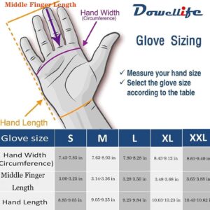 Dowellife Level 9 Cut Resistant Glove Food Grade, Stainless Steel Mesh Metal Glove Knife Cutting Glove for Butcher Meat Cutting Oyster Shucking Kitchen Mandoline Chef Slicing Fish Fillet (Medium)