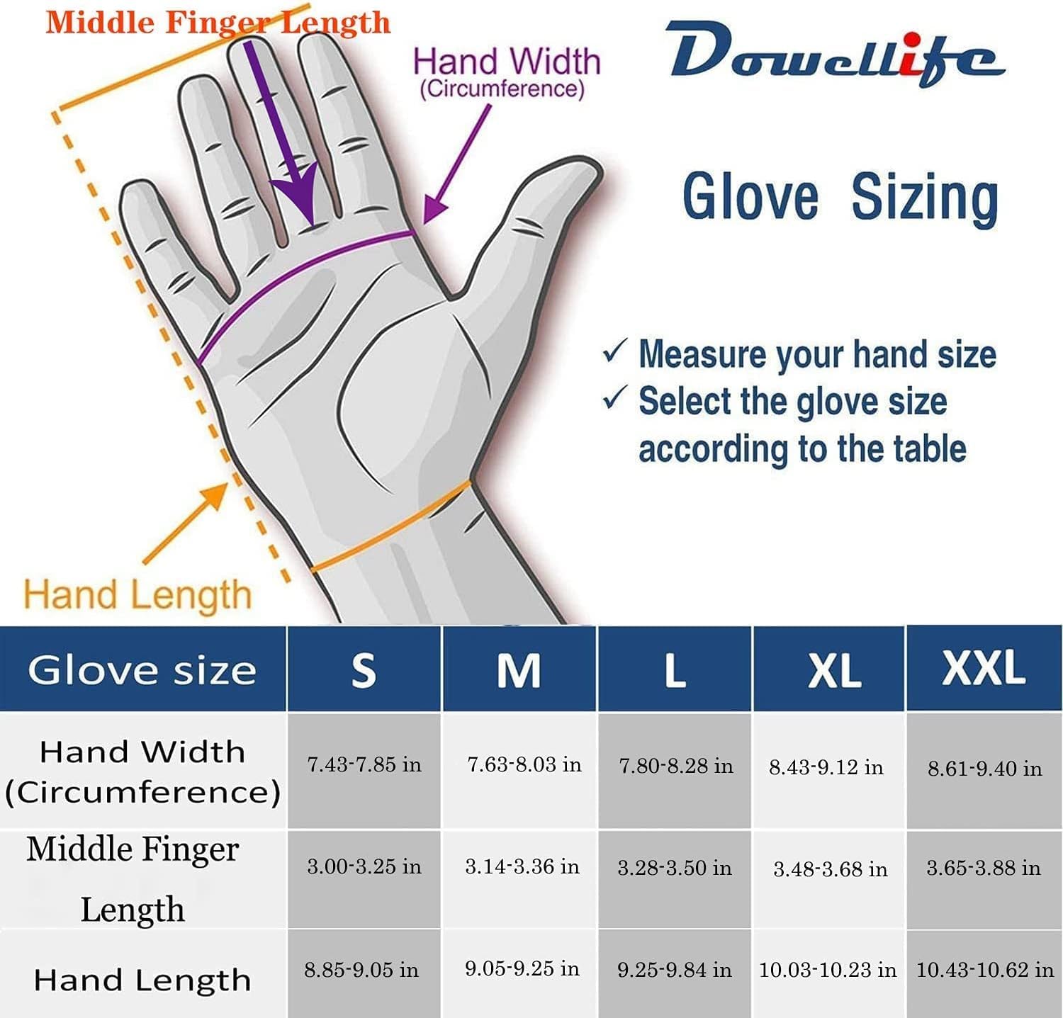 Dowellife Level 9 Cut Resistant Glove Food Grade, Stainless Steel Mesh Metal Glove Knife Cutting Glove for Butcher Meat Cutting Oyster Shucking Kitchen Mandoline Chef Slicing Fish Fillet (Medium)