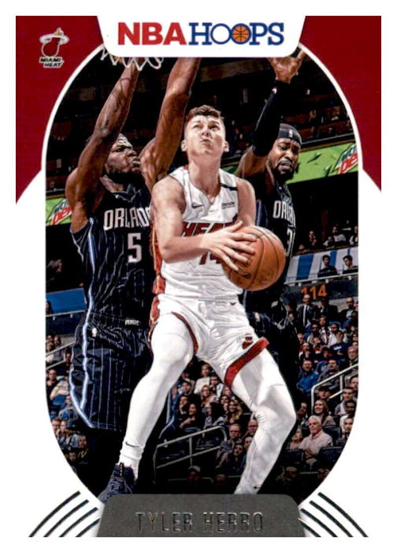 2020-21 Panini Hoops #110 Tyler Herro Miami Heat Basketball Card