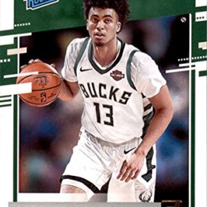 2020-21 Donruss #220 Jordan Nwora Milwaukee Bucks Rookie Basketball Card