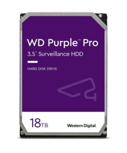 western digital 18tb wd purple pro surveillance internal hard drive hdd - sata 6 gb/s, 512 mb cache, 3.5" - wd181purp