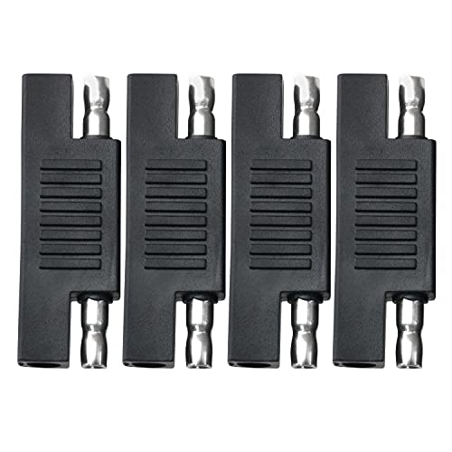 Mutai SAE Connector 4PCS Solar Polarity Reversing Plug Adapter for SAE to SAE Quick Disconnect Extension Cable Panel Battery Power Charger