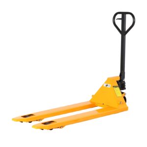 aequanta manual pallet jack industrial hand pallet truck 48" lx21'' w forks 5500lbs capacity